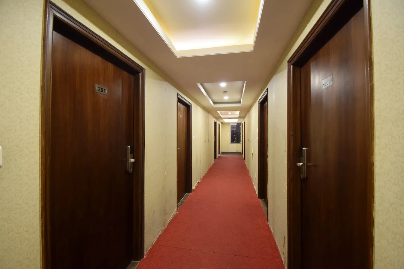 Guest house corridor